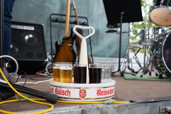 Ein Kranz Erfrischung
