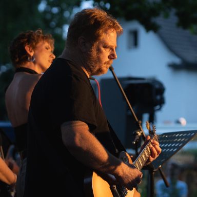 Reiner mit seiner Gibson
