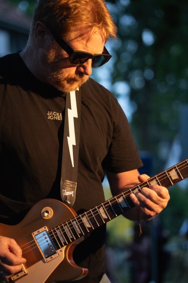 Reiner mit seiner Gibson